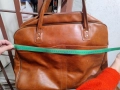 Голяма кожена чанта за път / Сак от естествена кожа, снимка 6