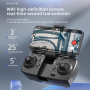 WIFI FPV професионален мини RC сгъваем дрон със 1080px камера, снимка 5