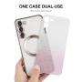 Samsung Galaxy S25+ 5G ENKAY Glitter Plated/ MagSafe TPU Удароустойчив Калъф и Протектор, снимка 9