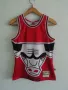 Chicago Bulls Mitchell & Ness Hardwood Classics 1966-1967 NBA оригинален потник S Чикаго Булс , снимка 1
