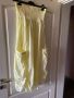 Нова дълга спортно елегантна набрана карго жълта рокля one size размер универсален, снимка 3