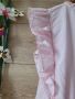 Розова блуза памучна материя с бродерии цветя , снимка 6
