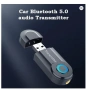 Bluetooth 5.0 предавател 3.5MM жак аудио адаптер безжичен Bluetooth стерео аудио предавател , снимка 2
