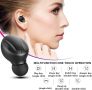Слушалки Xawy, 5.0 безжични слушалки в ухото, стерео звук, микрофон, за iOS, Android, снимка 4