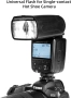 Светкавица PHOTOOLEX Speedlite FK310 за Canon, Nikon, Sony, Panasonic, Olympus, Pentax, Fujifilm , снимка 1