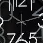 Стенен часовник Liberta, Матов, Черен, 30 см, снимка 4