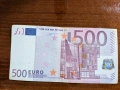 Колекционерска банкнота 500 евро, снимка 1