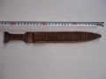 Кожена кания за кама нож , снимка 1