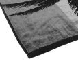 Хавлиена кърпа за плаж Памучно Сиво Черно Сърфинг Летни палми 75x150 см, снимка 2