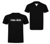 WWE! Мъжки кеч тениски на THE ROCK / СКАЛАТА FINAL BOSS! Поръчай модел с твоя идея!, снимка 1 - Тениски - 45190926