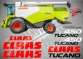 CLAAS Trion 650 стикери надписи, снимка 5
