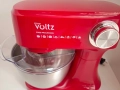 Планетарен миксер с купа от инокс Oliver Voltz, 600W, 3.5 литра, 3 бъркалки, 12 степени + Pulse, Чер, снимка 3
