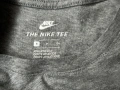 Nike Men's Sportswear Air Logo T-Shirt Dark Grey Heather/Blue S, снимка 6