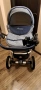 Комбинирана детска количка с всички екстри 3в1-дъждобран,човалчета,комарник,чанта..., снимка 8