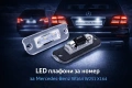 Лед плафони регистрационен номер Mercedes-Benz R-Class W251 ML-Class W164 GL-Class, снимка 1