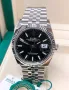 Rolex Datejust 36mm Steel Olive Green Palm Motif Automatic Дамски Различни Варианти, снимка 14