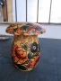 Руска дървена играчка гъба рисувана Матрьошка, снимка 4