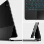 Калъф с клавиатура HOUCC за iPad Pro 2024 13 инча M4, тракпад, 7-цветна подсветка, черен, снимка 9