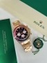 Rolex Daytona GOLD ROSE RAINBOW , снимка 9