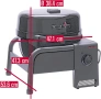 Електрическо барбекю Char-Broil Patio Bistro Cube E – TRU-Infrared, до 320°C, снимка 3
