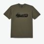 Тениска Filson - Pioneer Graphic, в цвят Stone brown