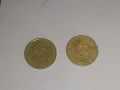 2 броя 50 цента Гърция с буква F, снимка 1