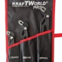 Комплект Водопроводни Клещи тип гарги Kraftworld pro – 3 части 175 мм, 250 мм, 300 мм с калъф, снимка 2
