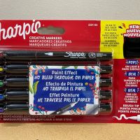 Нови Комплект Sharpie Маркери - 12 цвята Водна основа за рисуване деца, снимка 8 - Други - 45785696