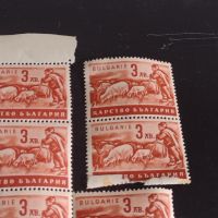 Пощенски марки 40 броя Царство България СТОПАНСКА ПРОПАГАНДА 1942г. чисти без печат 44451, снимка 5 - Филателия - 45315053