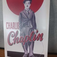 Charlie Chaplin-метална табела(плакет), снимка 2 - Декорация за дома - 45728353