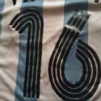 Аржентина футболна тениска №16 Пабло Аймар размер Л отлична, снимка 7 - Футбол - 45375470