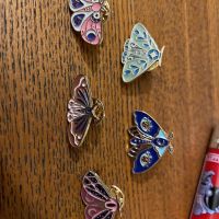 Брошки пеперудки, 2лв за брой, снимка 2 - Други - 45136386