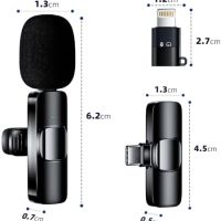 Нови Двойни Микрофони за iPhone и Android - Кристално Чист Запис, снимка 2 - Други - 45285907