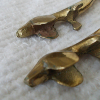 Малки бронзови Кученца, снимка 7 - Антикварни и старинни предмети - 45047268