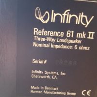 Infinity Reference 61 MK2, снимка 3 - Тонколони - 45381409