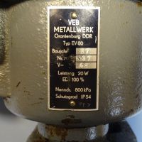 пневматичен разпределител VEB Metallwerk EV 80 directional valve 48VDC, снимка 7 - Резервни части за машини - 45143969