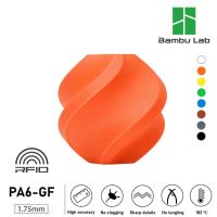Филамент Bambu Lab PA6-GF със стъклени нишки 182 ℃ 1.75mm, 1kg за 3D Принтери, снимка 1 - Консумативи за принтери - 45512856