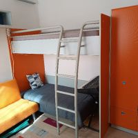 Двуетажно легло детска стая, снимка 1 - Спални и легла - 45502553