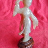 Уникална статуетка от нефрит., снимка 2 - Антикварни и старинни предмети - 45222482
