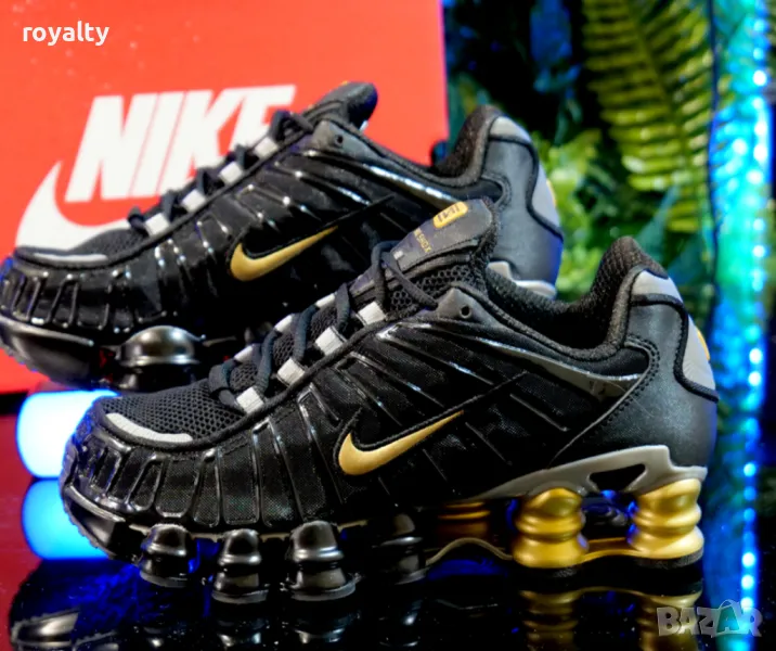 Nike Shox TL Black and Gold мъжки маратонки , снимка 1
