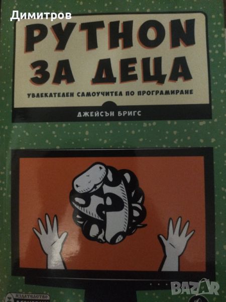 Python за деца. Увлекателен самоучител по програмиране. Джейсън Бригс, снимка 1