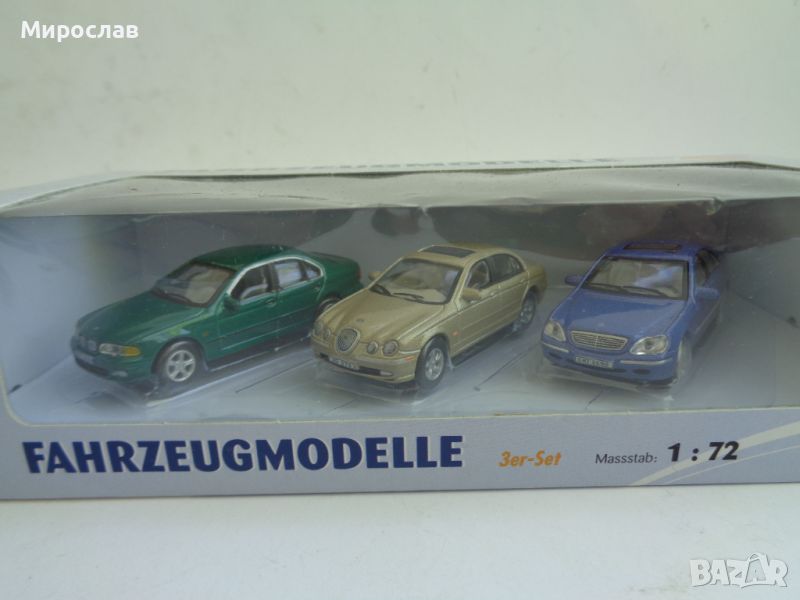 1:72 BMW JAGUAR MERCEDES BENZ КОЛИЧКА ИГРАЧКА МОДЕЛ ЛОТ, снимка 1