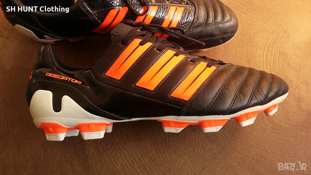 Adidas PREDATOR Footbal Boots Leather размер EUR 47 1/3 / UK 12 бутонки естествена кожа 14-12-S, снимка 1