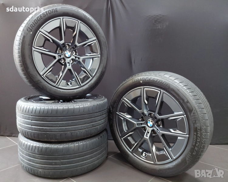 Като нови 18” Джанти BMW Style 854 Гуми BMW i4 G26 G20 G21 G22 G23, снимка 1