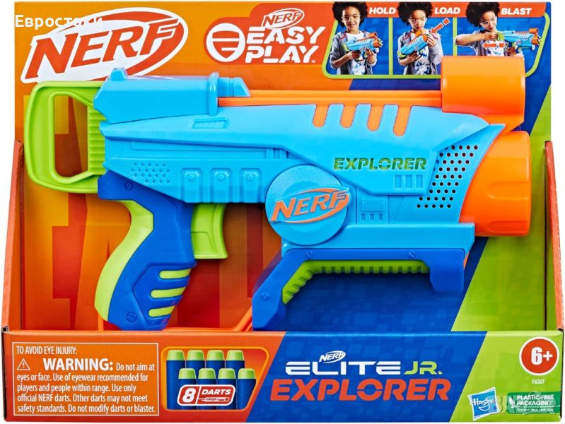 Бластер Nerf Elite Junior – Explorer, снимка 1