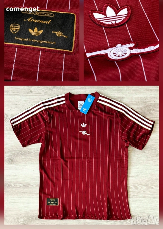 АРСЕНАЛ АRSENAL ICON фланелки от ADIDAS ORIGINALS колекцията. 3 цвята., снимка 1