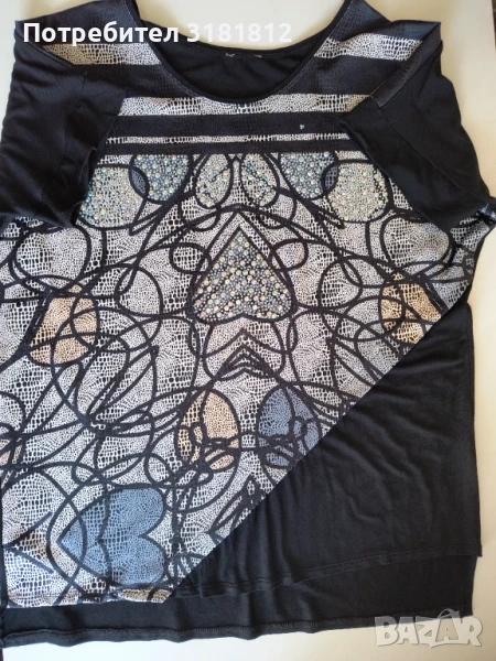 Дамска блуза с къс ръкав , снимка 1