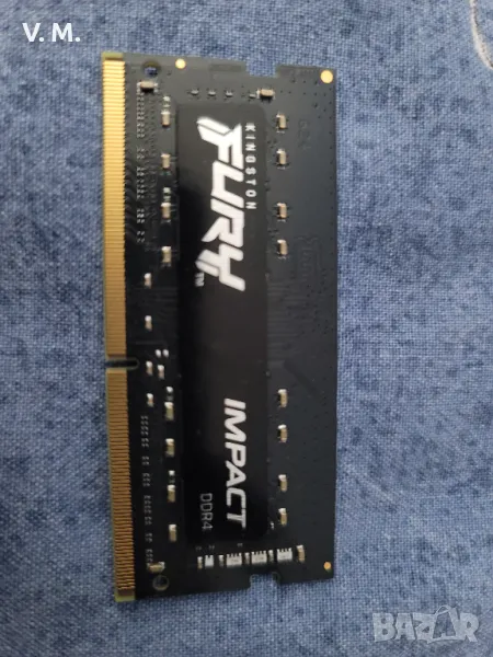 Kingston FURY Impact 16GB DDR4 3200MHz SODIMM RAM памет за лаптопи, снимка 1