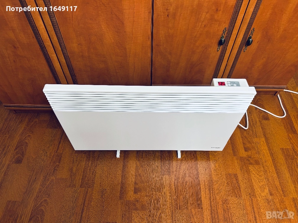 Конвектор 2000W Airelec Tactic/Basic Pro[електронен термостат/дигитално управление/в гаранция], снимка 1