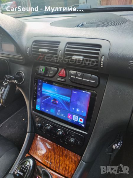 9" Мултимедия Mercedes W203 Мерцедес в203 C-Class Android 13 Навигация, снимка 1